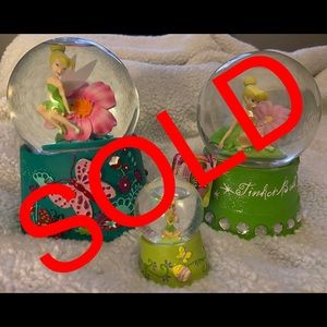Disney TinkerBell Musical Snowglobes (SOLD)